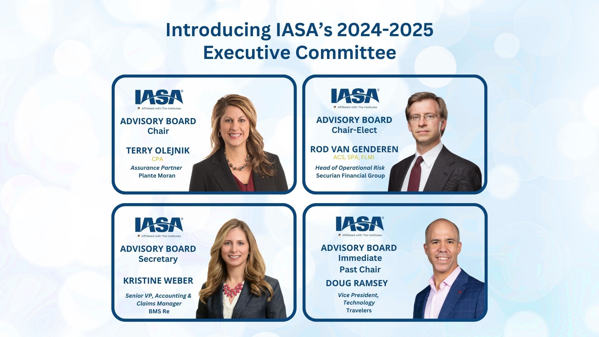 IASA Elects 2024–2025 Advisory Board